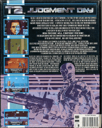 Terminator 2: Judgment Day Commodore 64 box art